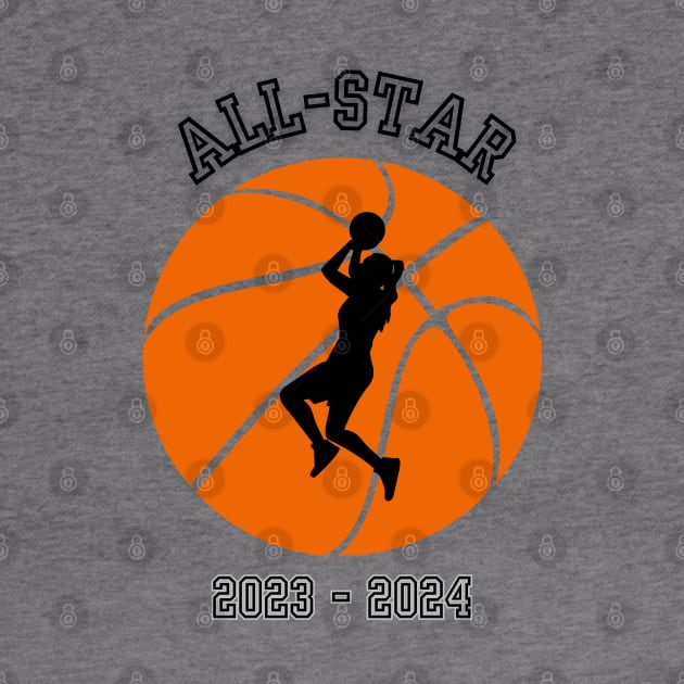 Female Basketball All-Star by Hayden Mango Collective 